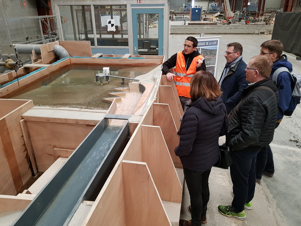 Visite des ateliers d'Artélia