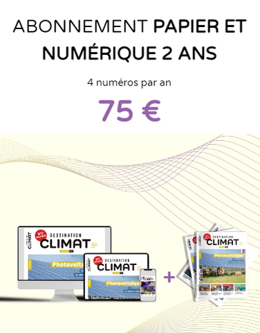 Destination Climat - Abonnement 2 ans - Papier + Numérique